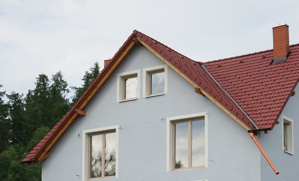 Jak spočítat sklon střechy?